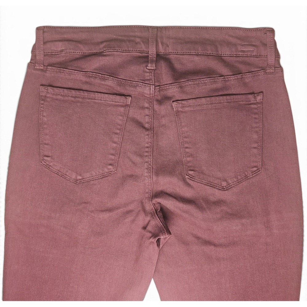Pistola Pants Size 27 Maroon Skinny Stretchy Cargo Utility Moto Pockets Hannah - Picture 6 of 12